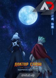 Постер аниме Доктор Стоун: Научное будущее. Часть 3